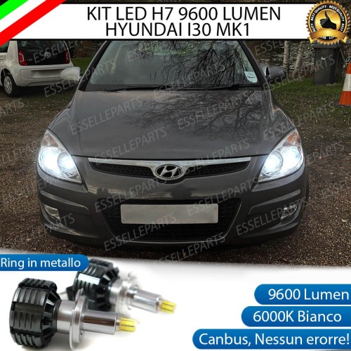 Kit Full LED H7 9600 LUMEN Anabbaglianti HYUNDAI I30 MK1