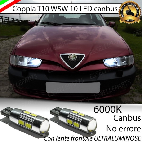 Luci posizione 10 LED Canbus 660 Lumen ALFA ROMEO 146
