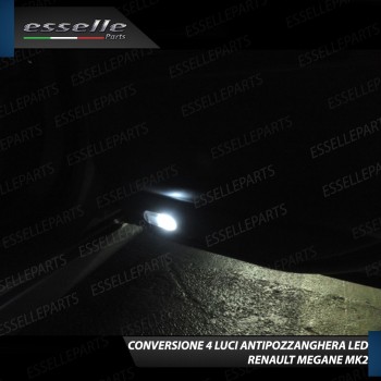 Kit LED Interni + Targa Per Renault Megane 2 6000K Canbus