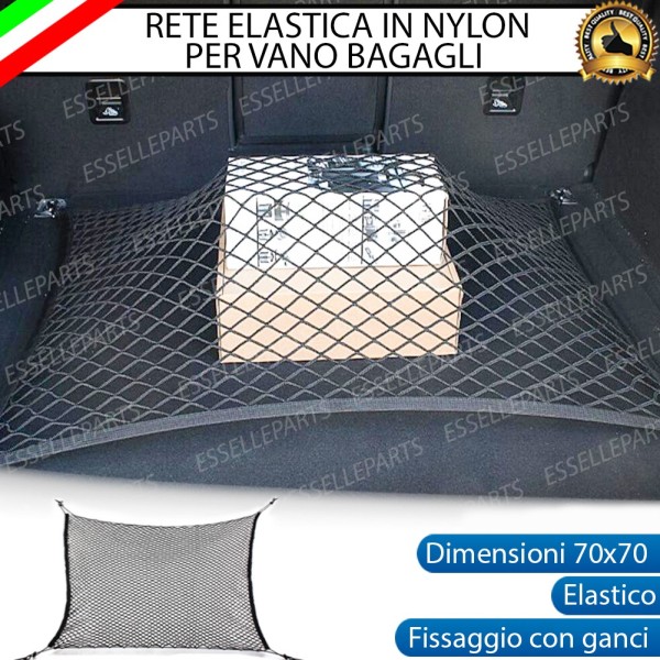 Universale Rete bagagliaio auto, Rete da carico per bagagliaio di auto  tetto Portabagagli di rete elastica con 24 ganci (120 * 90cm), Storage  Organize - Prodotti Plus