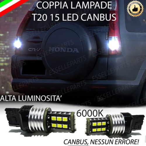 Luci Retromarcia Led Canbus HONDA CR-V II 6000K Luce Bianca No Error