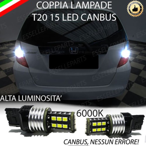 Luci Retromarcia Led Canbus HONDA JAZZ I 6000K Luce Bianca No Error