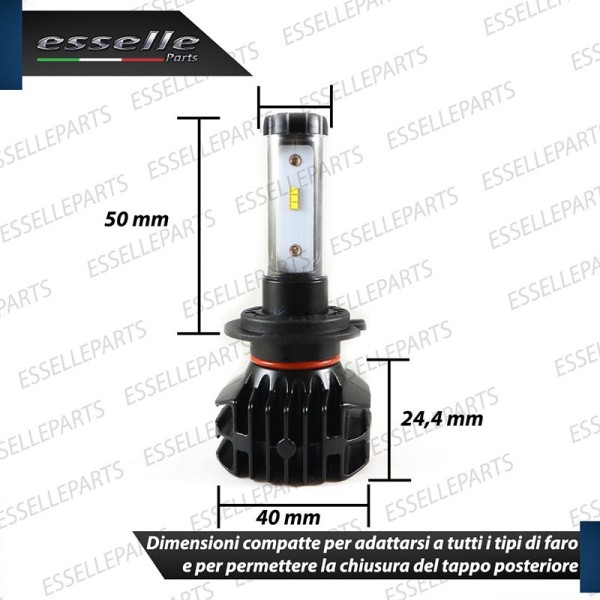 Kit Full LED H7 coppia lampade ANABBAGLIANTI FIAT IDEA