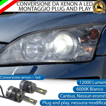 Coppia Lampade D2S Led Da Xenon a LED 12000 Lumen 6000K FORD MONDEO II