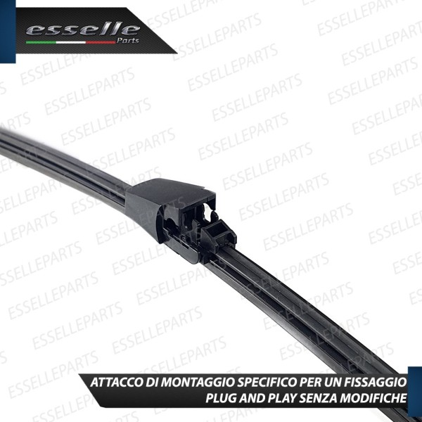 Kit Spazzola Tergilunotto Posteriore per Seat Leon 2 (1P)