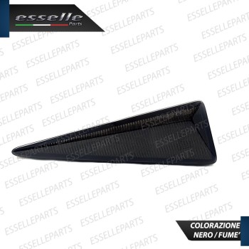 Placchette Dinamiche Nere fumè Laterali per frecce specifiche per RENAULT WIND