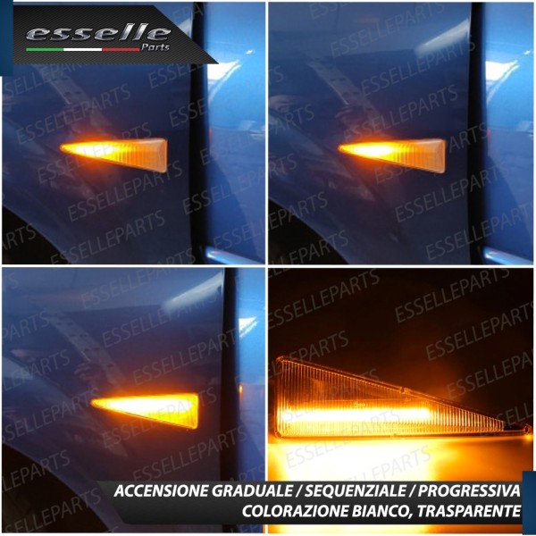 Placchette Dinamiche Trasparenti Laterali per frecce specifiche per RENAULT VEL SATIS