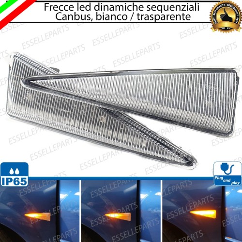 Placchette Dinamiche Trasparenti Laterali per frecce specifiche per RENAULT MEGANE II