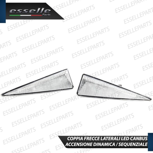 Placchette Dinamiche Trasparenti Laterali per frecce specifiche per RENAULT MEGANE II