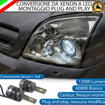 Conversione D2S Led Da Xenon a LED 12000 Lumen 6000K OPEL SIGNUM DAL 2003 AL 2005 Conversione D2S Led Da Xenon a LED 12000 Lumen 6000K OPEL SIGNUM DAL 2003 AL 2005