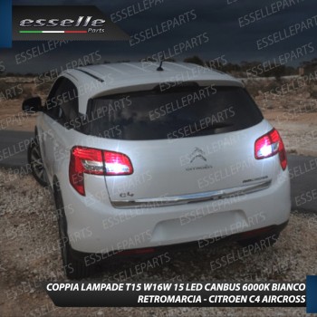 Luci Retromarcia 1200 LUMEN T15 W16W CANBUS 3.0 NO ERROR Luci Retromarcia 1200 LUMEN T15 W16W CANBUS 3.0 NO ERROR