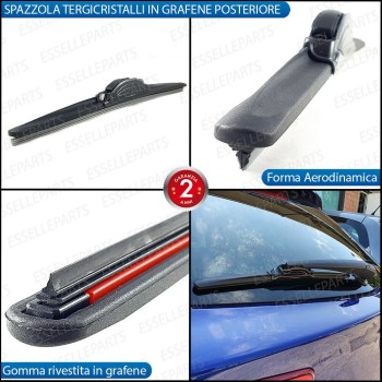 Kit Spazzola Tergilunotto Posteriore per Mitsubishi Mirage Kit Spazzola Tergilunotto Posteriore per Mitsubishi Mirage