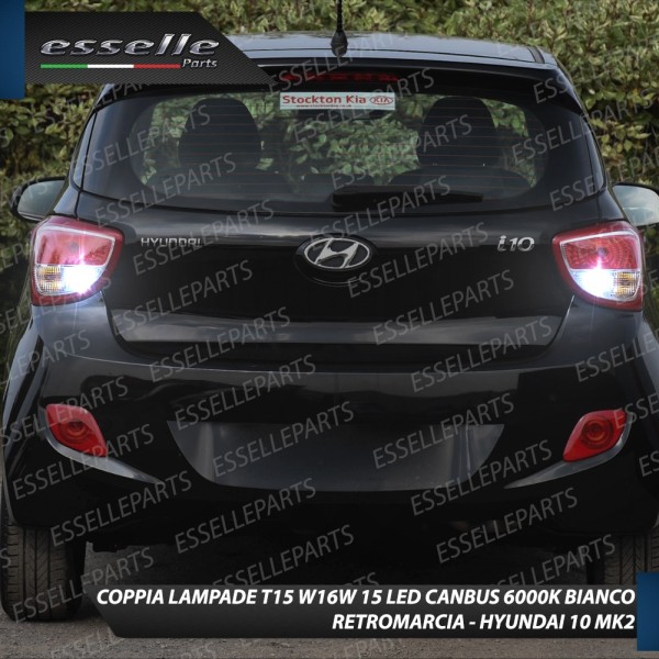 Luci Retromarcia a LED HYUNDAI I10 II 1200 LM T15 CANBUS