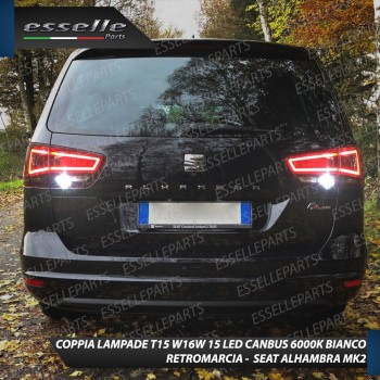 Luci Retromarcia 1200 LUMEN T15 W16W CANBUS 3.0 NO ERROR