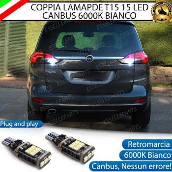 Luci Retromarcia 1200 LUMEN T15 W16W CANBUS 3.0 NO ERROR Luci Retromarcia 1200 LUMEN T15 W16W CANBUS 3.0 NO ERROR