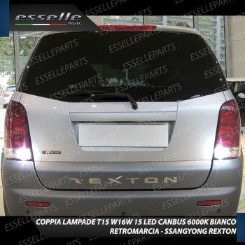 Luci Retromarcia 1200 LUMEN T15 W16W CANBUS 3.0 NO ERROR