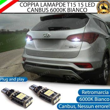 Luci Retromarcia a LED HYUNDAI SANTA FE III 1200 LM CANBUS