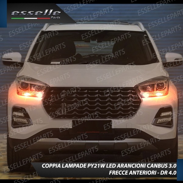 Coppia Frecce Anteriori PY21W 35 LED Canbus DR 4.0
