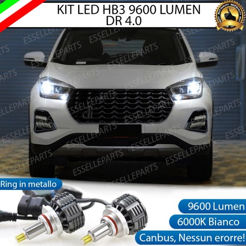 Kit Full LED coppia HB3 9600 LUMEN Anabbaglianti DR 4.0