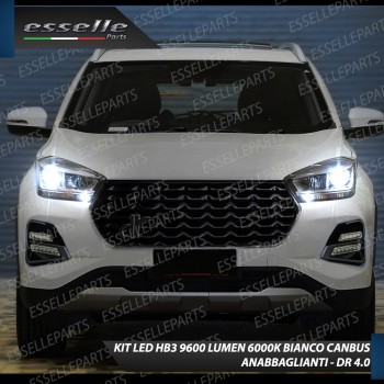 Kit Full LED coppia HB3 9600 LUMEN Anabbaglianti DR 4.0
