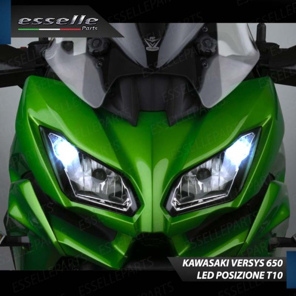 Conversione Fari Full LED 6000K bianco per KAWASAKI Versys 650 2017-2020 Grand tourer