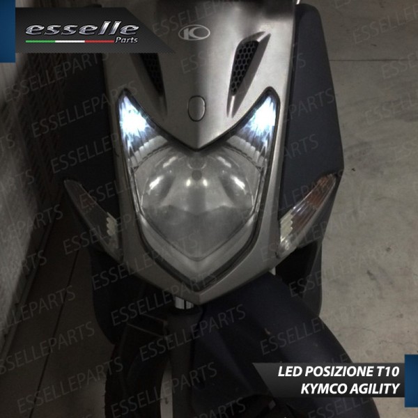 Conversione Fari Full LED ULTRA COMPATTA per KYMCO Agility 125 2016-2017 R16+