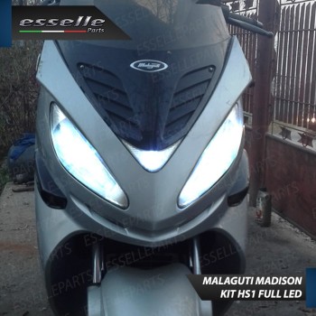Conversione Fari Full LED ULTRA COMPATTA per MALAGUTI Madison 125 2002-2006 4T