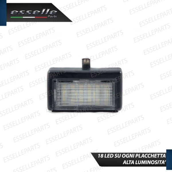 Placchette Luci targa 18 LED Canbus MERCEDES ML W164