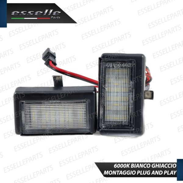 Placchette Luci targa 18 LED Canbus MERCEDES ML W164