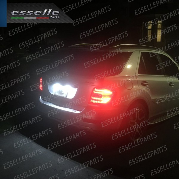 Placchette Luci targa 18 LED Canbus MERCEDES ML W164