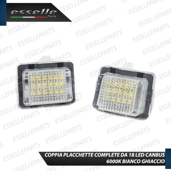 Placchette LED Targa da 18 LED Classe C W204 Restyling