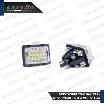 Placchette LED Targa da 18 LED Classe C W204 Restyling