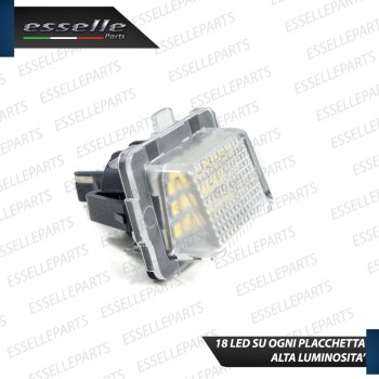 Placchette LED Targa da 18 LED Classe C W204 Restyling