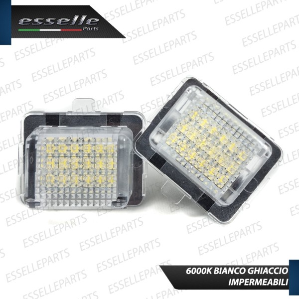 Placchette LED Targa da 18 LED Classe C W204 Restyling