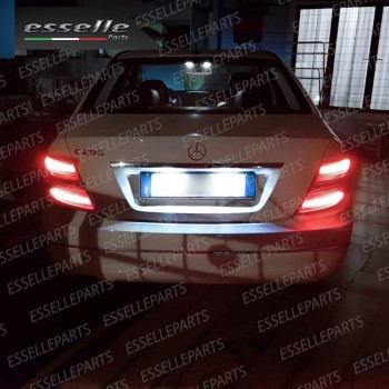 Placchette LED Targa da 18 LED Classe C W204 Restyling