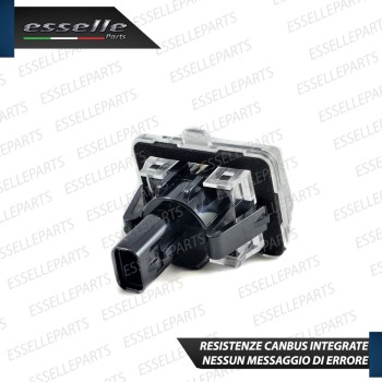 Placchette LED Targa Mercedes Classe C W204 Restyling 6000K