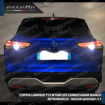 Luci Retromarcia a LED QASHQAI III J12 1200 LM T15 CANBUS