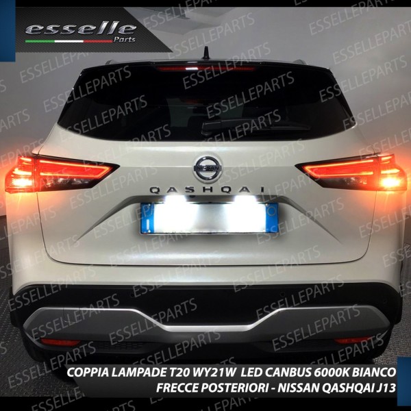 Lampade LED Frecce Posteriori Per Nissan Qashqai J12 Canbus