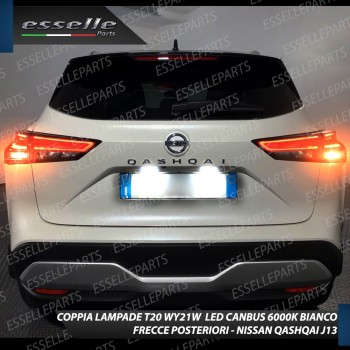 Lampade LED Frecce Posteriori Per Nissan Qashqai J12 Canbus