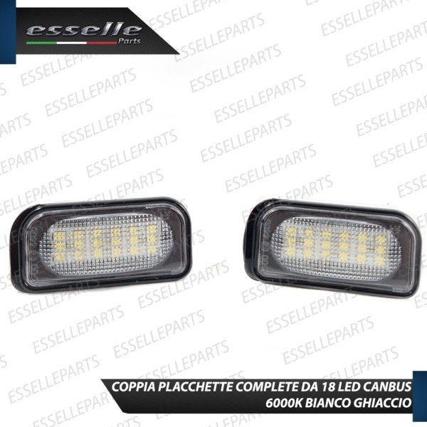 Placchette Luci targa 18 LED Canbus CHRYSLER CROSSFIRE