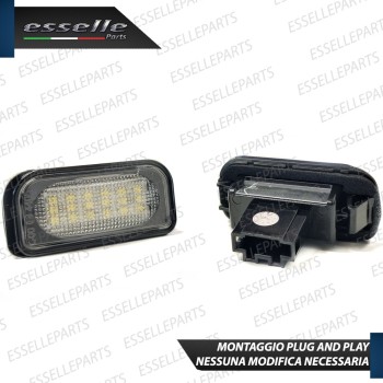 Placchette Luci targa 18 LED Canbus CHRYSLER CROSSFIRE Placchette Luci targa 18 LED Canbus CHRYSLER CROSSFIRE