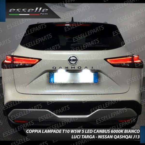 Led interni Completo + Targa Nissan Qashqai J12