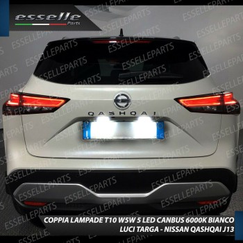 Led interni Completo + Targa Nissan Qashqai J12