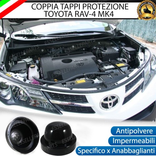 Cuffie Tappi Faro Maggiorati in Gomma per Toyota Rav4 MK4