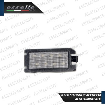 Placchette Luci targa LED Canbus  JEEP COMPASS Placchette Luci targa LED Canbus  JEEP COMPASS