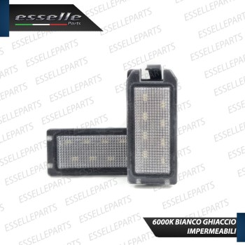 Placchette Luci targa LED Canbus  JEEP COMPASS Placchette Luci targa LED Canbus  JEEP COMPASS