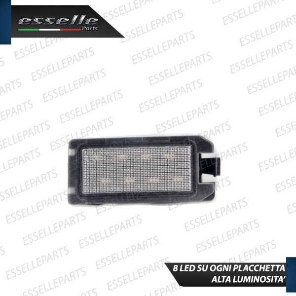 Placchette Luci targa LED Canbus  JEEP PATRIOT