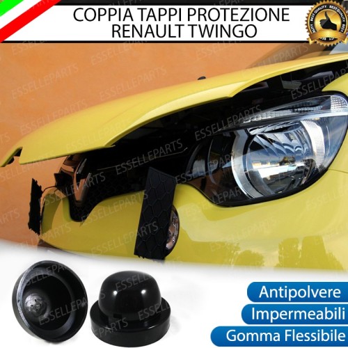 Cuffie Tappi Faro Maggiorati in Gomma per Renault Twingo 3