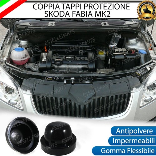 Tappi Posteriori Maggiorati in Gomma per Skoda Fabia 2