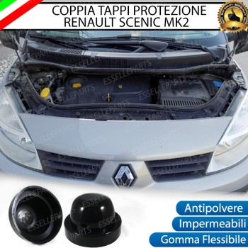Tappi Coprifaro Anabbaglianti Maggiorati in Gomma per Renault Scenic 2 Tappi Coprifaro Anabbaglianti Maggiorati in Gomma per Renault Scenic 2